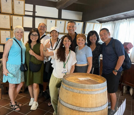 Sake tasting and brewery tour at Sakagura Street in Saijo, Hiroshima Ione, an English/Spanish speaking guide at Sakagura Street Saijo, Hiroshima